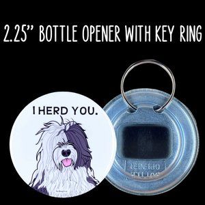 Old English Sheepdog Bottle Opener Dog Accessories